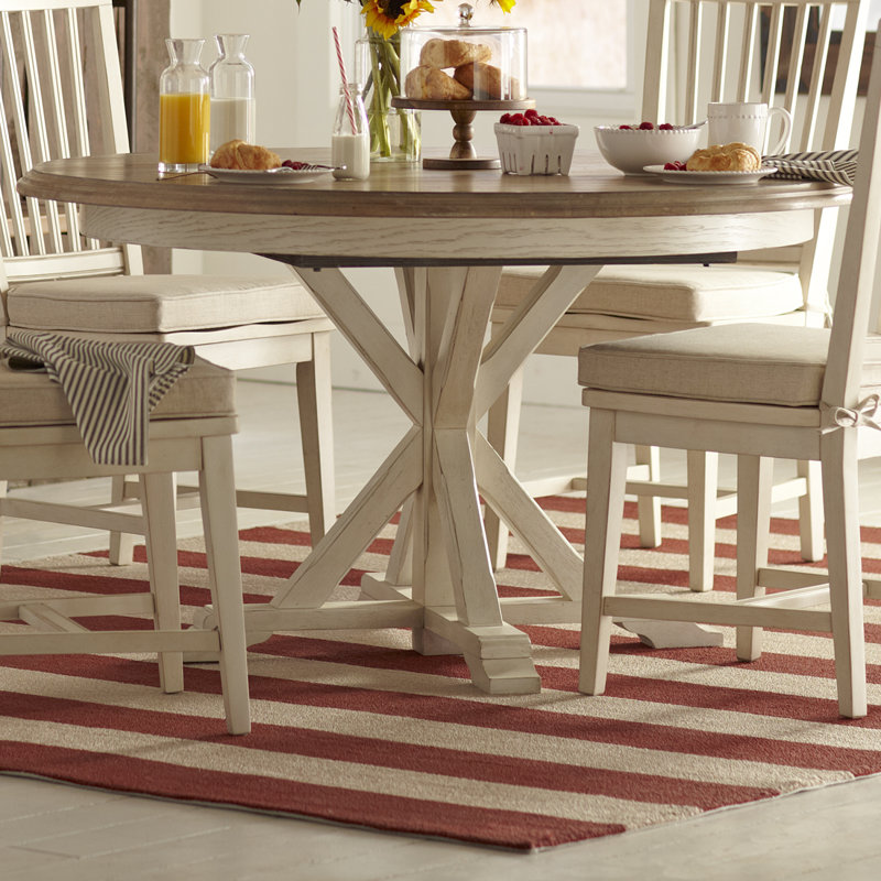 Birch Lane™ Grafton Extending Round Dining Table & Reviews Wayfair